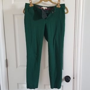 Hunter green skinny pants